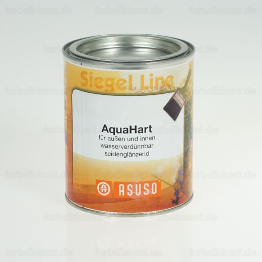 Asuso Aquahart PU Klarlack seidenglnzend 0,75 ltr