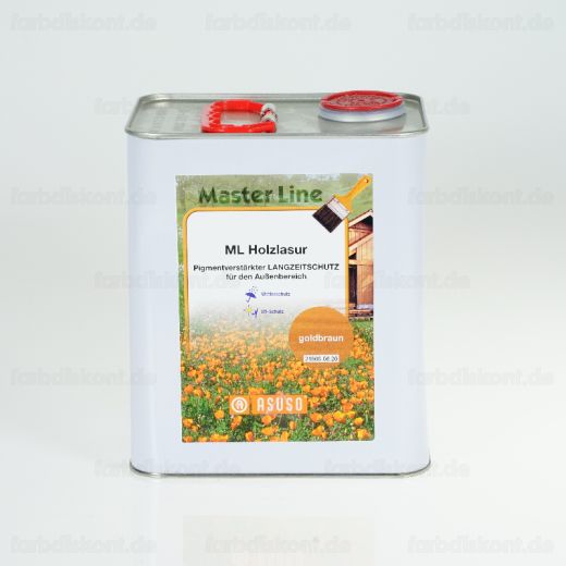 Asuso ML Holzlasur 3 ltr -Alle Tne-