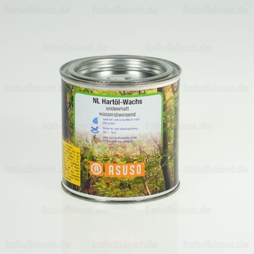 Asuso NL Hart�lwachs farblos sdm. 0.25 ltr -wasserfest-
