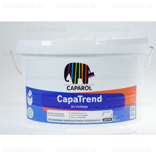 Caparol CapaTrend ELF weiss   5 ltr