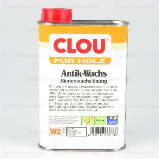 Clou Antikwachs Bienenwachslsung flssig 250ml  farblos