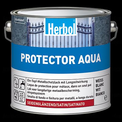 Herbol Protector Aqua Metallschutz  1 Liter wei�
