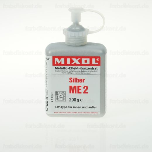 Mixol Abt�nfarbe ME2 Silber Metallic 200 gr