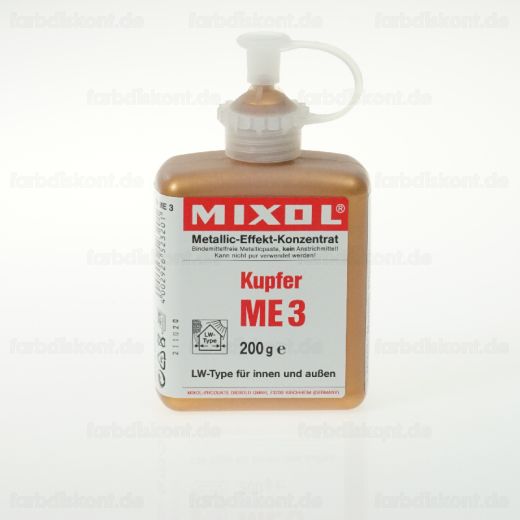 Mixol Abt�nfarbe ME3 kupfer Metallic 200 gr