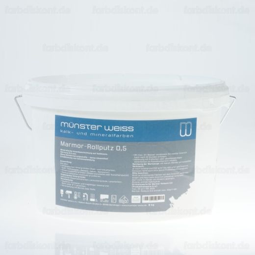 M�nster Marmor Rollputz wei� 8 kg