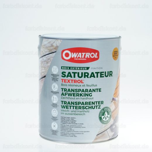 Owatrol Textrol Holz�l f�r Au�en mit UV-Schutz 1 ltr farblos
