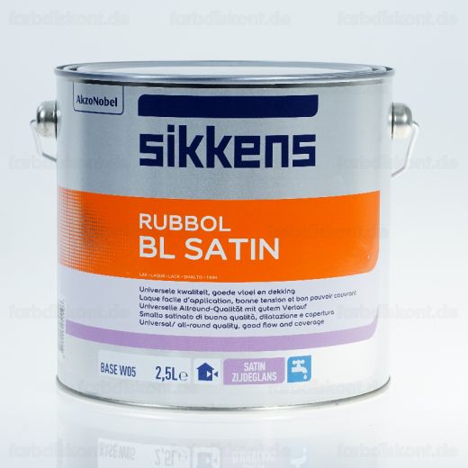 Sikkens Rubbol BL Satin weiss 2,5 ltr