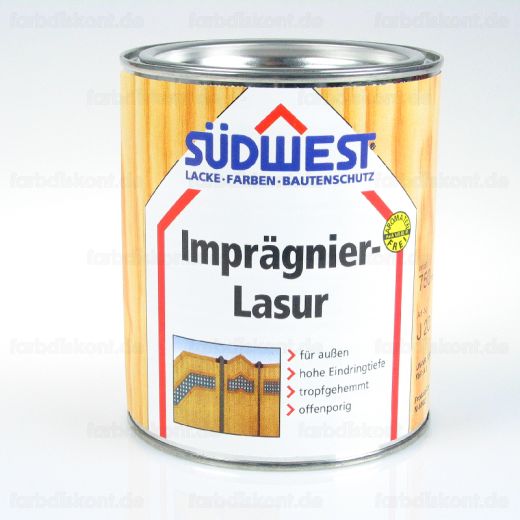 S�dwest Impr�gnierlasur 0.75 ltr -Alle T�ne-