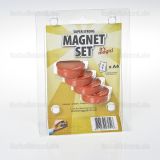 MagPaint Spezial RingMagnet Orange Set mit 4 stck MagPaint Spezial RingMagnet Orange Set mit 4 stck