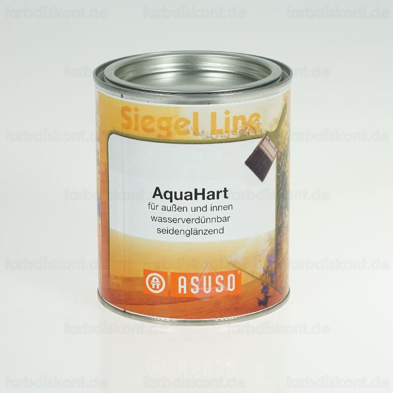 Asuso Aquahart PU Klarlack seidenglnzend 0,75 ltr