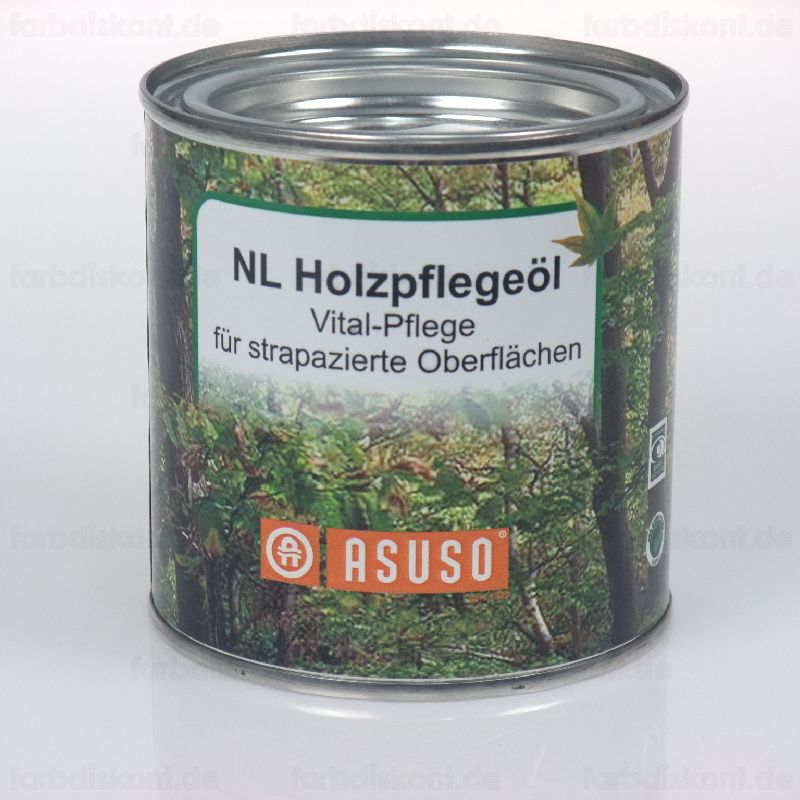 Asuso Holzpflegel 0.25 ltr fr gewachste und gelte Bden