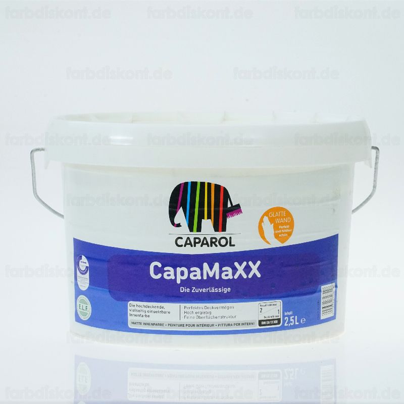 Caparol CapaMAXX ELF weiss 2.5 ltr