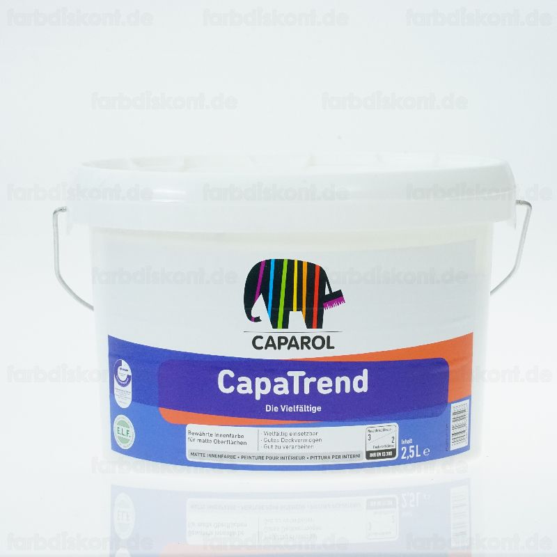 Caparol CapaTrend ELF weiss  2.5 ltr