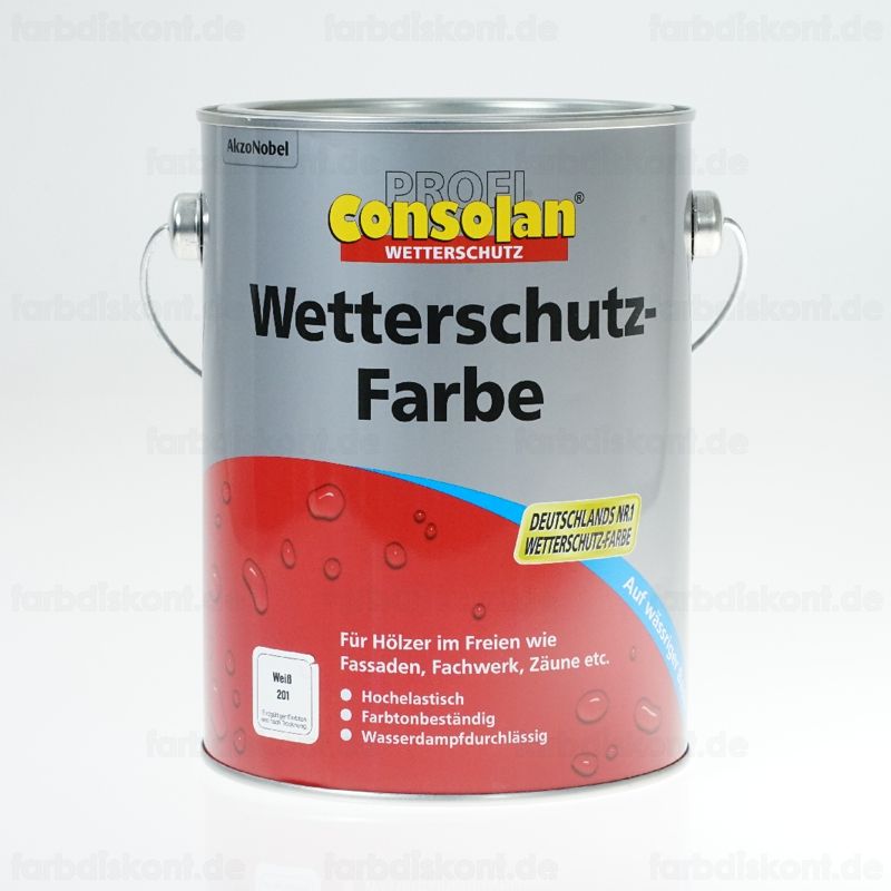 Consolan Wetterschutzfarbe 2.5 ltr