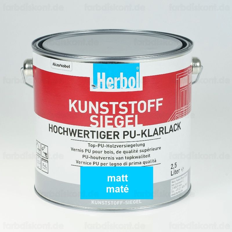Herbol Kunststoffsiegel matt  2,5 Liter
