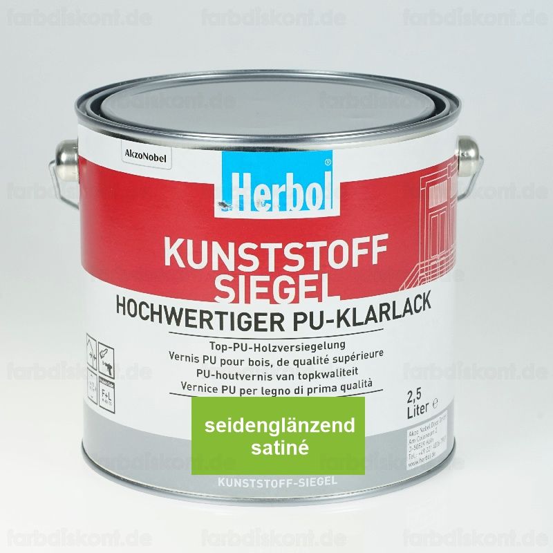 Herbol Kunststoffsiegel seidenglanz  2,5 Liter
