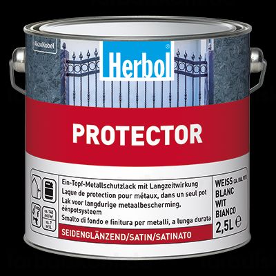 Herbol Protector Metallschutz   2,5 Liter wei�