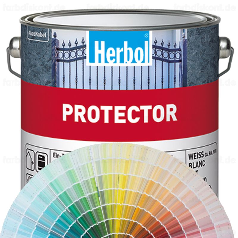 Herbol Protector Metallschutz 1 Liter T�nung nach RAL