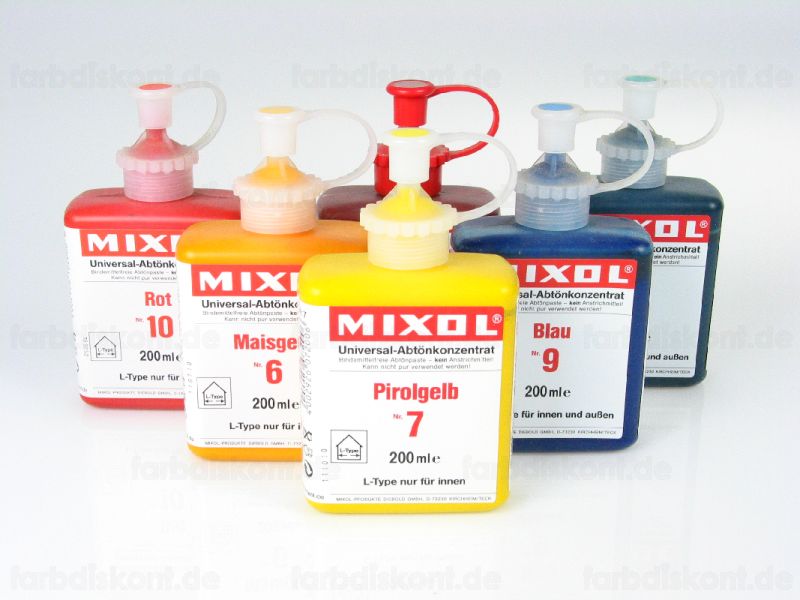 Mixol Abtnfarbe 200 ml  -Groe Farbauswahl-