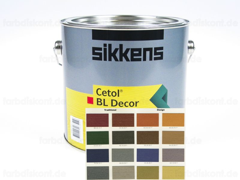 Sikkens BL Decor 2,5 ltr  getnt nach Sikkens