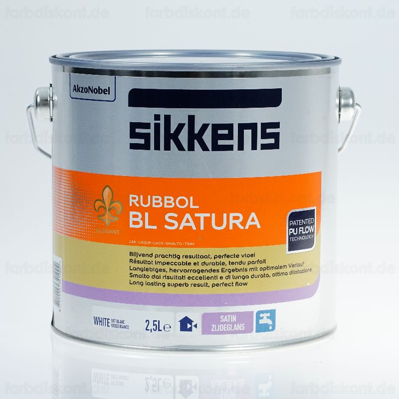 Sikkens Rubbol BL Satura  weiss 2,5 ltr