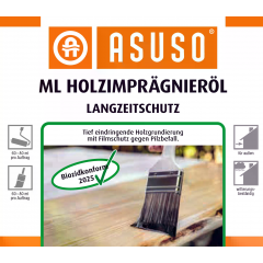 Asuso Holzimprgnierl 2,5 ltr farblos Biozidkonform 2025