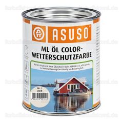 Asuso ML l Color Wetterschutzfarbe  750 ml -Alle Tne-