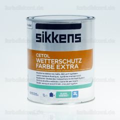 Sikkens Cetol Wetterschutzfarbe Extra weiss 1 ltr